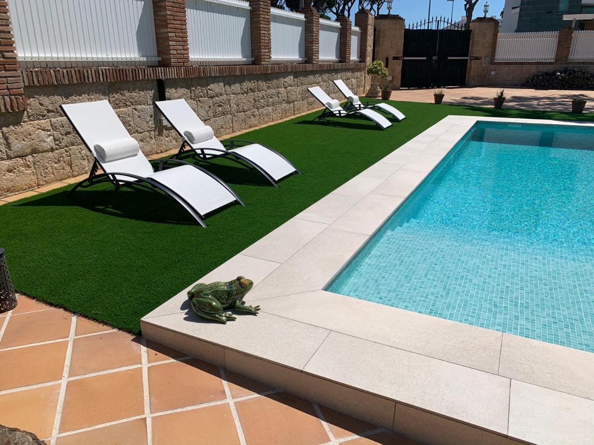 La Quinta - La Barrosa Villa Chiclana de la Frontera Exteriör bild